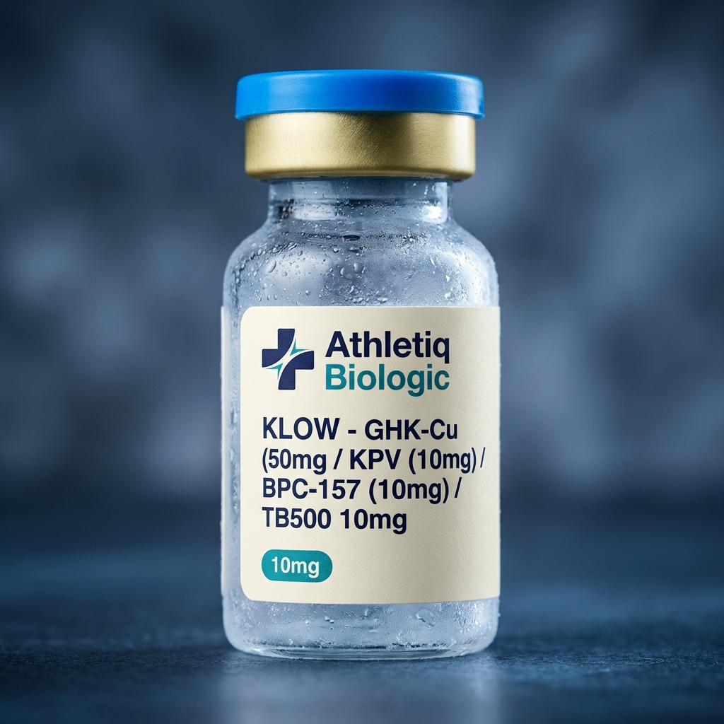 KLOW Blend – GHK-Cu (50mg) / KPV (10mg) / BPC-157 (10mg) / TB-500 (10mg)